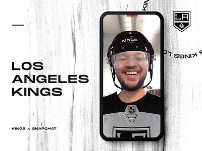 L.A. Kings Augmented Reality - Instagram Effect advertising ar augmented reality augmentedreality effect hockey instagram lens snap snapchat social social media story video