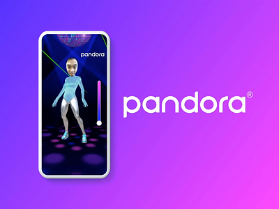 Pandora - Snapchat Lens advertising ar augmented reality augmentedreality dance dancer dancing snap snapchat social social media story video
