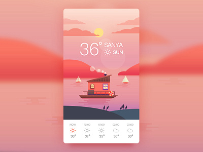 Weather Sun illustration