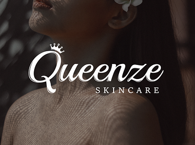 Queenze Skincare Logo graphic design logo