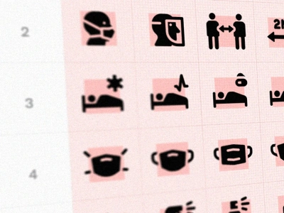 GLYPHICONS Contagion set black clean icons logo pictograms simple symbol symbols