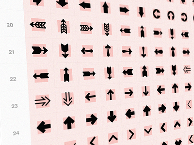 GLYPHICONS Arrows set arrows directions download free icons signage standard unicode wayfinding