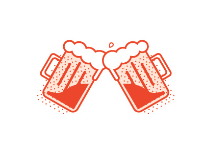 COOP Beer Cheers beer colour design fun graphic icon illustration illustrator one toronto vector