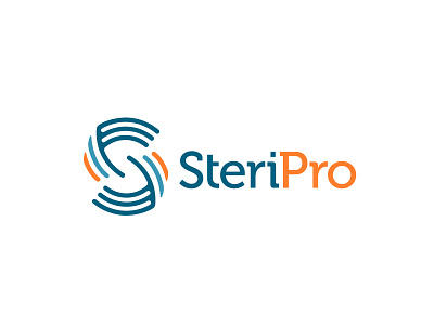 SteriPro Logo branding corporate design graphic icon identity logo mark minimal monogram vector wordmark