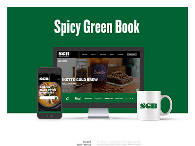 Spicy Green Book Website