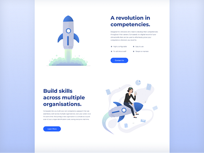 Competency Passport - App Landing Page