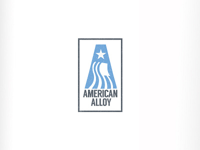American Alloy alloy america american alloy flag identity logo