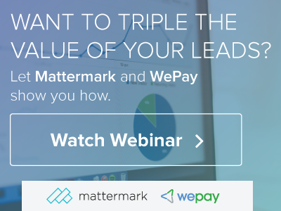 Mattermark + Wepay - Online Display Ad Series ads display online