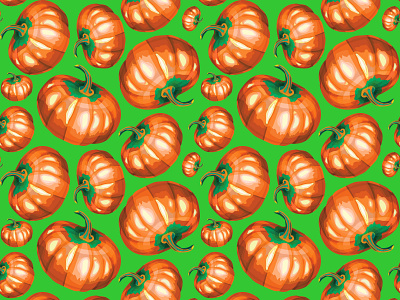 2 autumn design halloween illustration pumpkin желтый