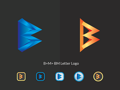 BM Lettering Logo