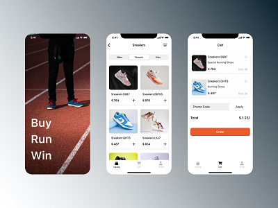 Shoes Store App Design app design minimal ui ux