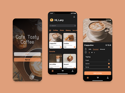 Cafe Mobile App