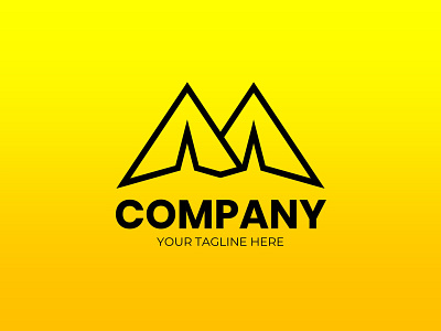 Desain Logo Letter M Camp By Ozan design graphic design logo logo design