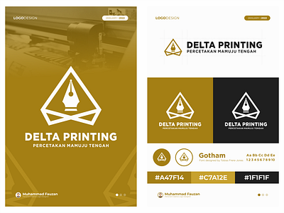 Delta Printing - Percetakan Mamuju Tengah | Logo Design