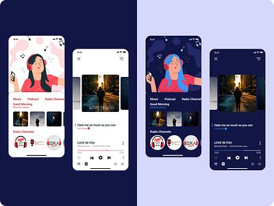 Music Player design ios app mobile app mobile app design mobile design mobile ui ui ui ux ui design visual design