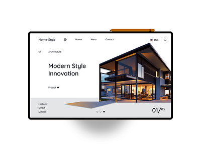 Home-Style Design branding design ui ui design visual design web design