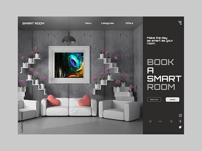 Smart Room branding design graphic design ui ui design visual design