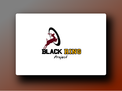 Black Ring Project branding design dribbble illustration logo logodesign vector