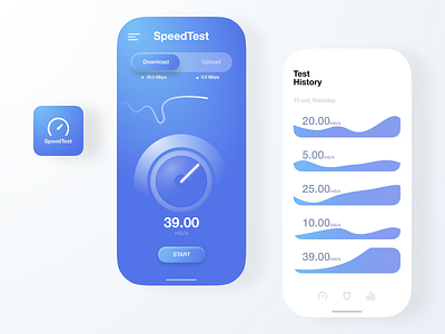 SpeedTest app apps concept speed speedtest test