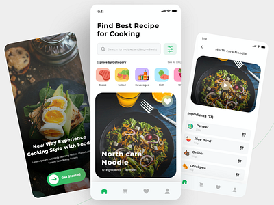 Food App UI Design