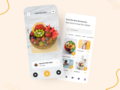 Food app UI Design