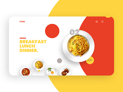 Food Menu Animation