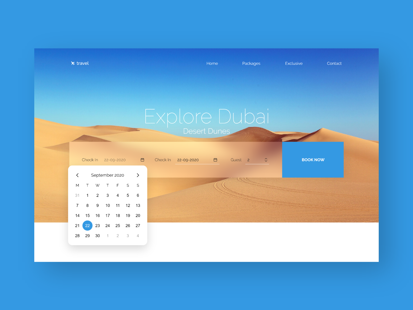 travel-website-with-calendar-control-form-in-adobe-xd-by-dee-design-on