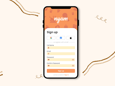 Signup form - DailyUI #001