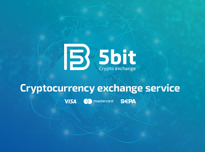 5bit - crypto exchange logo app art branding design illustrator logo logotype minimal vector web