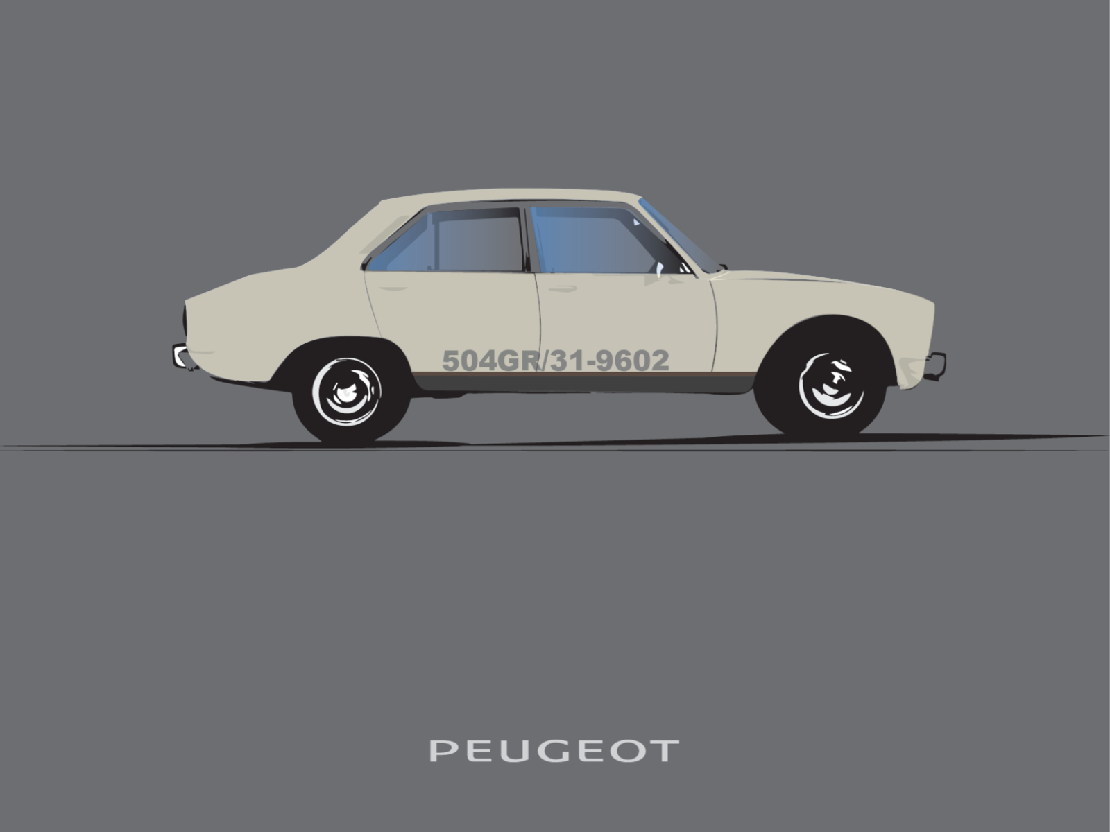 Peugeot 504 GR by Yakadaya on Dribbble