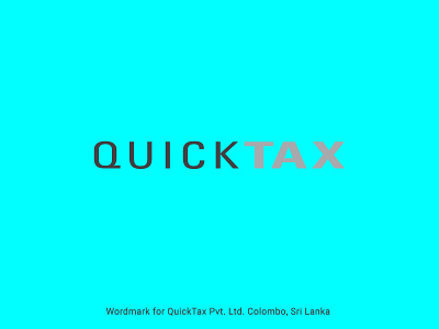 QUICKTAX Logo Wordmark
