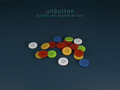 The Button Differential buttons design garment textile tools ux