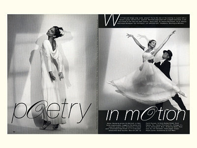 Marci Papineau Poetry in Motion design magazine design typography