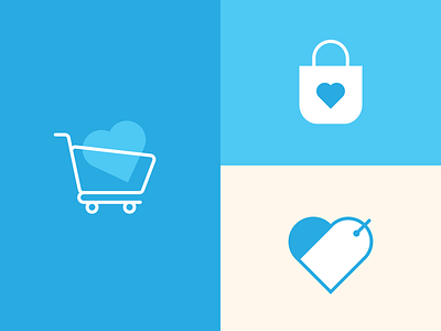 Shop what you 'like' <3 buy online e commerce heart icon like shop shopping