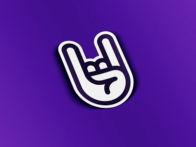 The Horns Sticker icon sticker vector