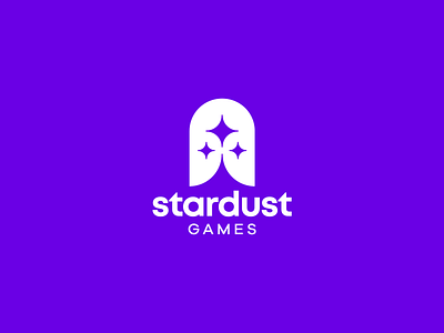 Stardust Games branding design logo logotype