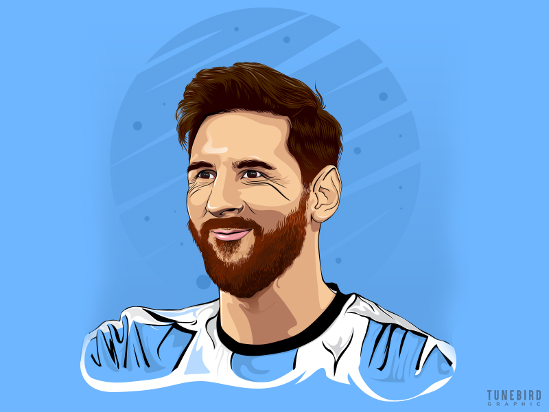 Lionel Messi Illustration by SAM on Dribbble