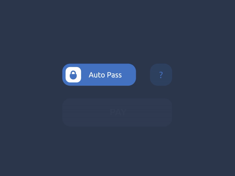 Auto-pass micro interaction adobe xd adobexd app interaction interaction design ipg micro animation microinteraction pass password payment payment app payment form transaction ui ux xd