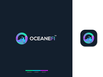 OCEANEFI - Gaming Metaverse on Solana Blockchain adobe illustrator blockchain branding concept design gaming gradient illustration incorporated letter o logo metaverse oceanefi solana waves