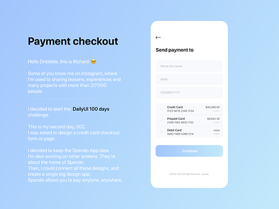 DailyUI 002 - Credit Card Checkout create account credit card credit card checkout credit card form credit card payment dailyui design sketchapp ui
