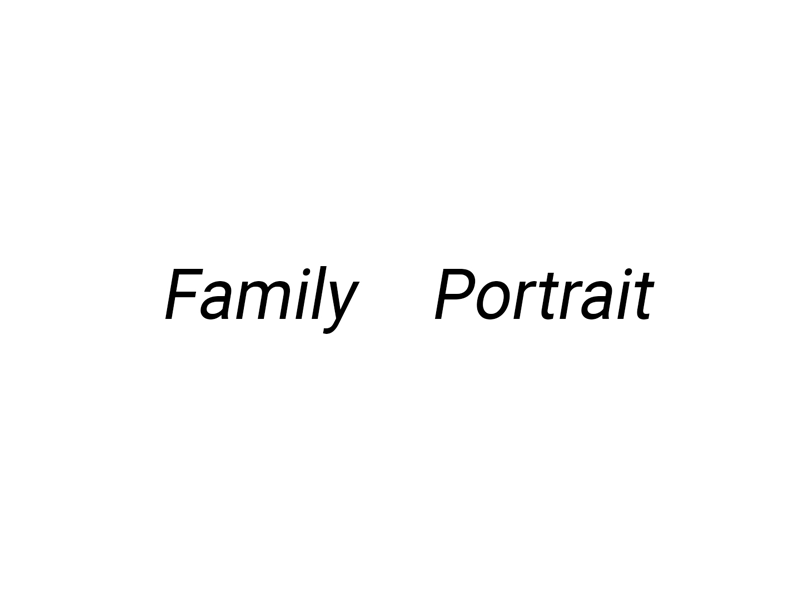 Family Portrait GIF digital art family portrait gif gobsart gobsart.com illustration portrait print printing