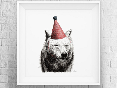 Gun & Fun Animals Serie - Red Hat Wolf