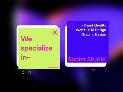 Sooler Studio® | Branding material design agency branding design illustration instagram post logo logodesign logotype post design social media post typography vector