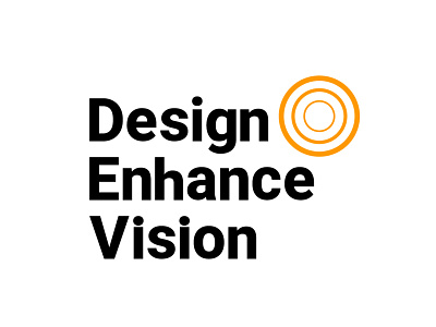 Design Enhance Vision branding design flat icon illustration logo typography ui ux vector