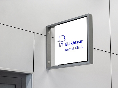 Logo Design of Elekhtyar Dental Clinic. brand exploration brand identity branding branding inspiration design illustration typography