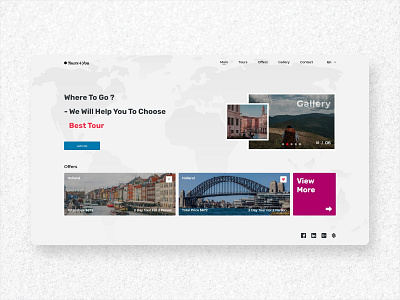 Tourism Web Page Design