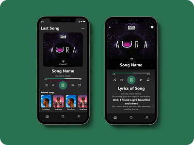 My First Music Mobile App firstdesign musicapp newdesigner ui uidesign