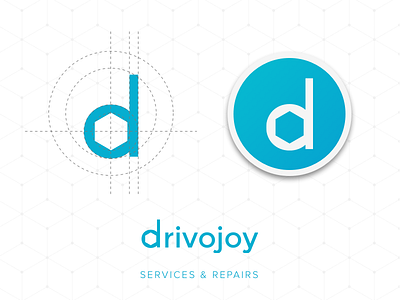 Drivojoy Logo & Icon branding drivojoy icon logo logo evolution services repairs
