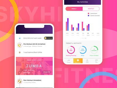 Skyhigh Fitness - iOS app coming soon