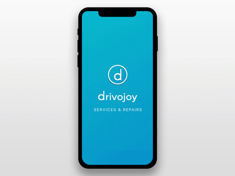 Onboarding Screens animation bike service app drivojoy ios iphone x login screen mobile app onboarding onboarding screen animation service app splash screen